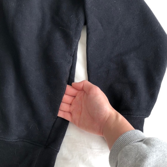 ARITZIA TNA COZY FLEECE MEGA BOYFRIEND SWEATSHIRT SIZE 1 - Picture 3 of 6